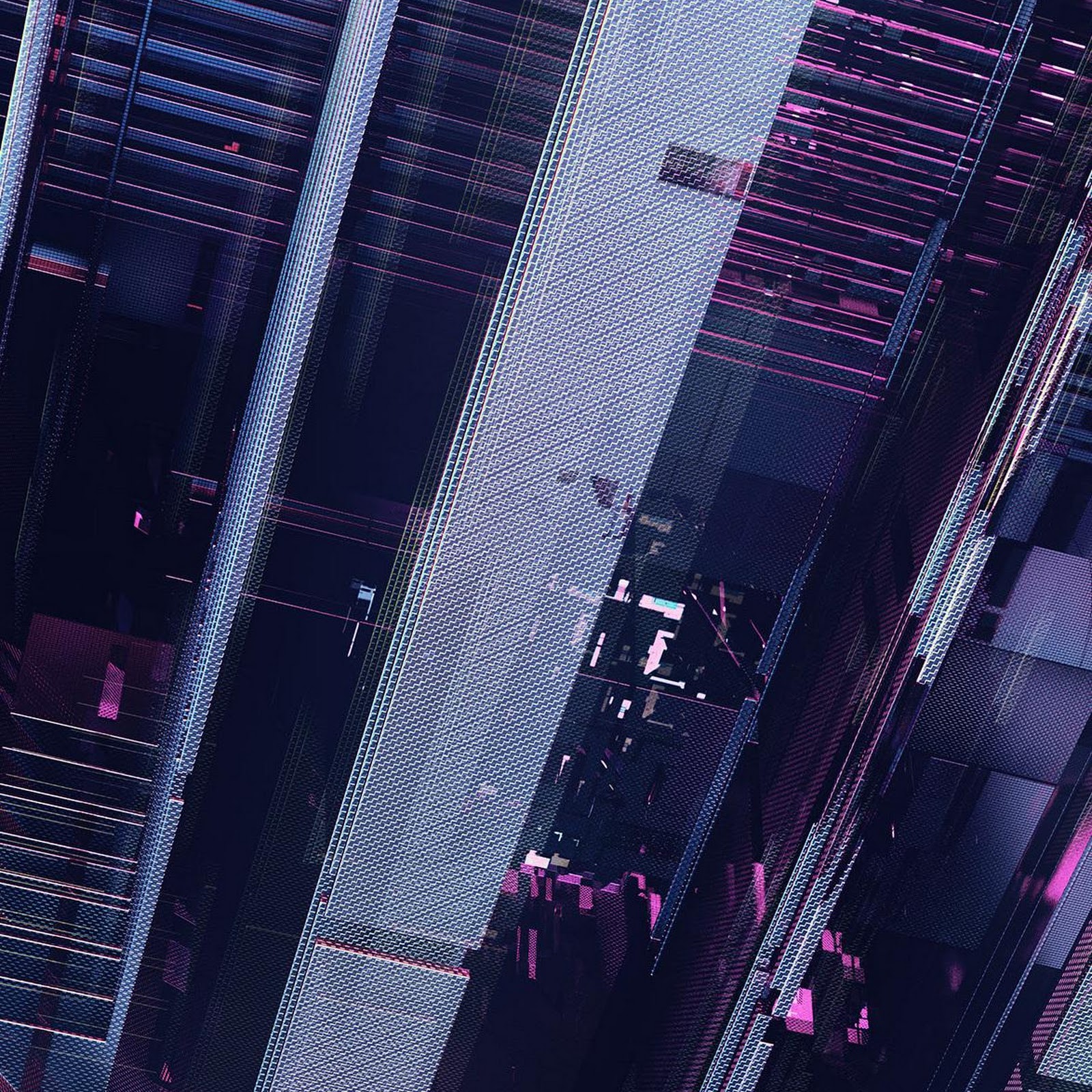 Download Abstract Digital Glitch Texture Full HD iPhone