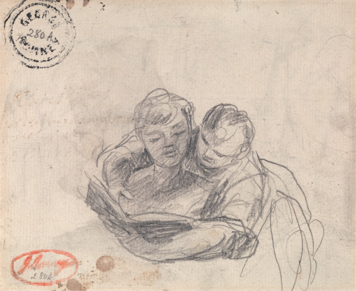 Couple Reading a Book