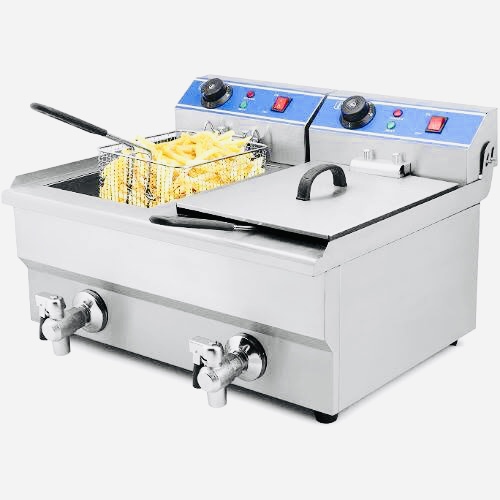 Photo 4 of Electric Deep Fryer Double