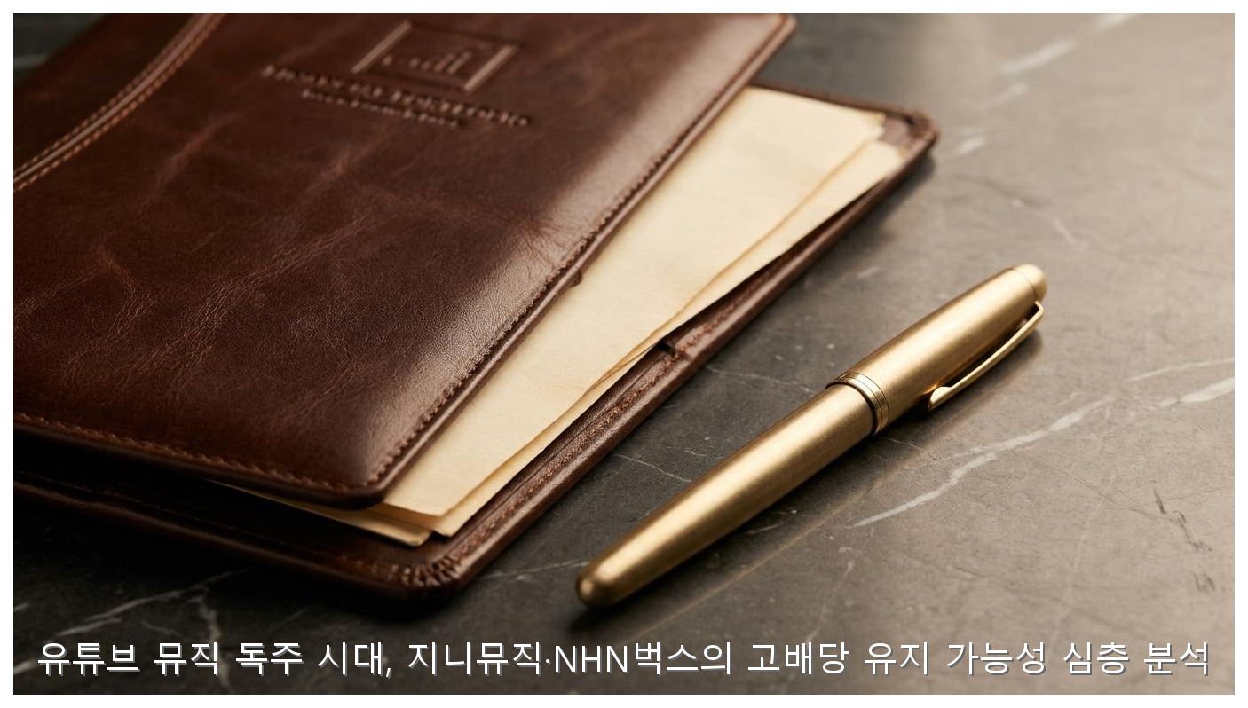 유튜브 뮤직 독주 시대, 지니뮤직·NHN벅스의 고배당 유지 가능성 심층 분석 핵심 안내 및 분석 인포그래픽 (3)