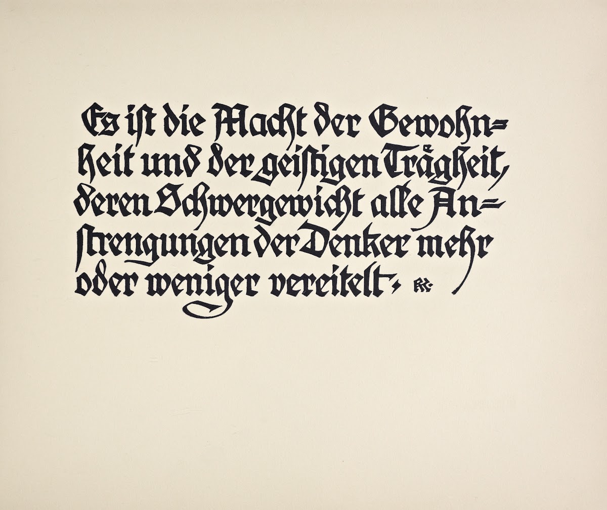 Beispiele kunstlerischer Schrift Pl085 1900