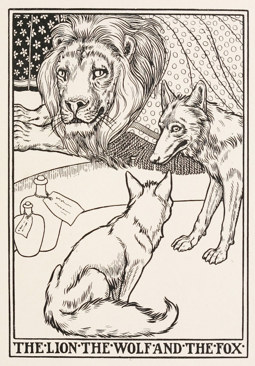 The Lion the Wolf and the Fox 1900