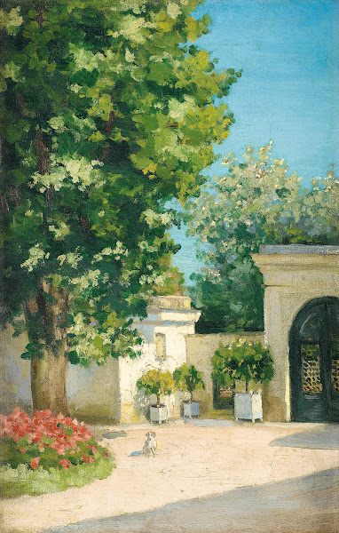 Yerres De LExèdre Le Porche De La Demeure Familiale circa 1875