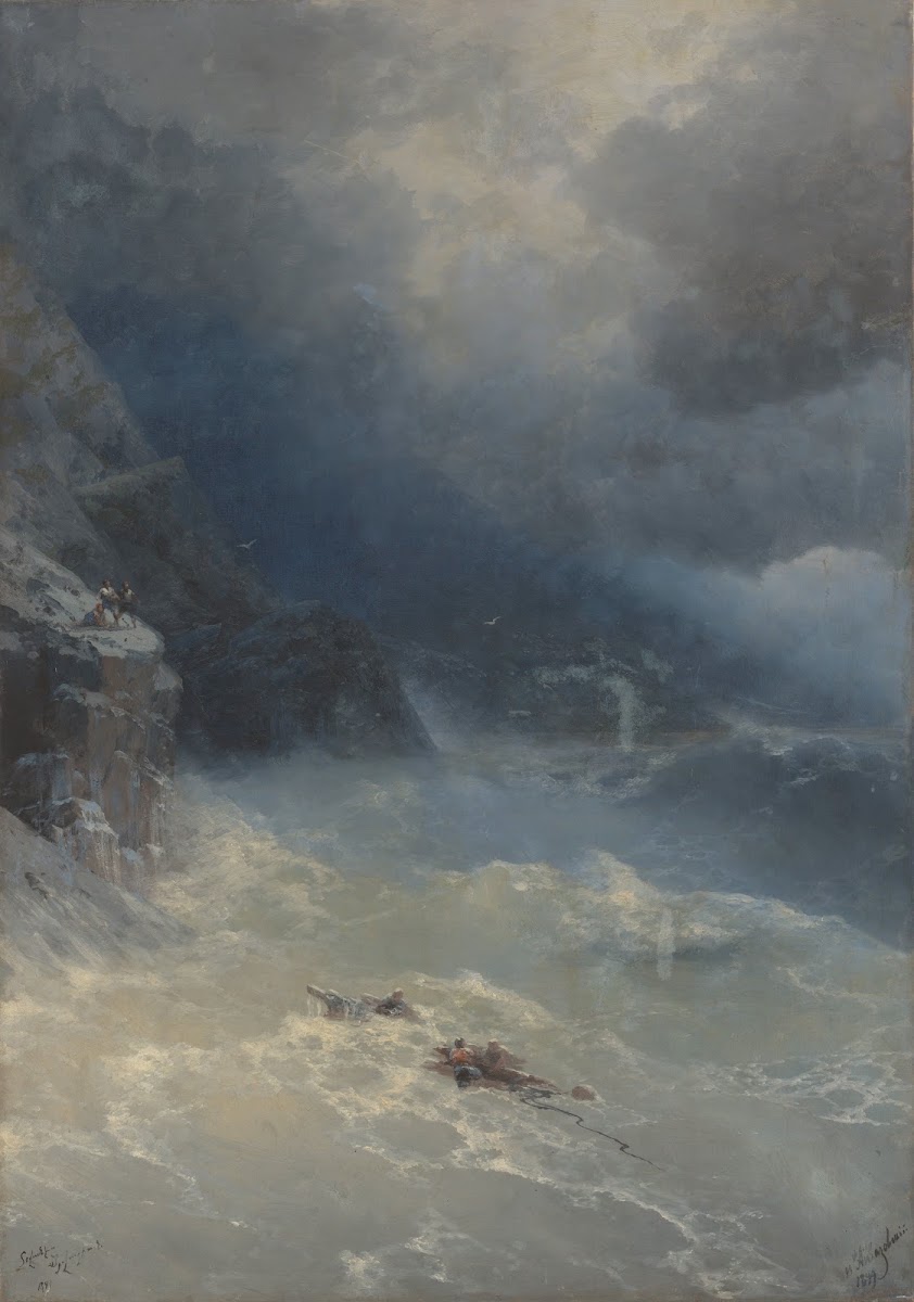 The storm at Cape Aya 1899