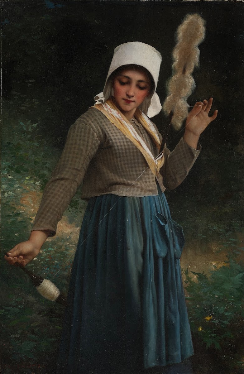 Jeune paysanne de la Creuse