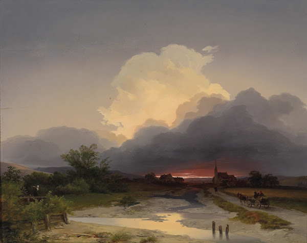 Heimkehr im Abendrot 1844