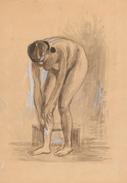 Leaning nude I 1935