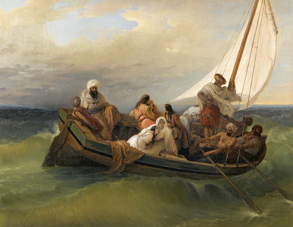 Flight from Chios 1839