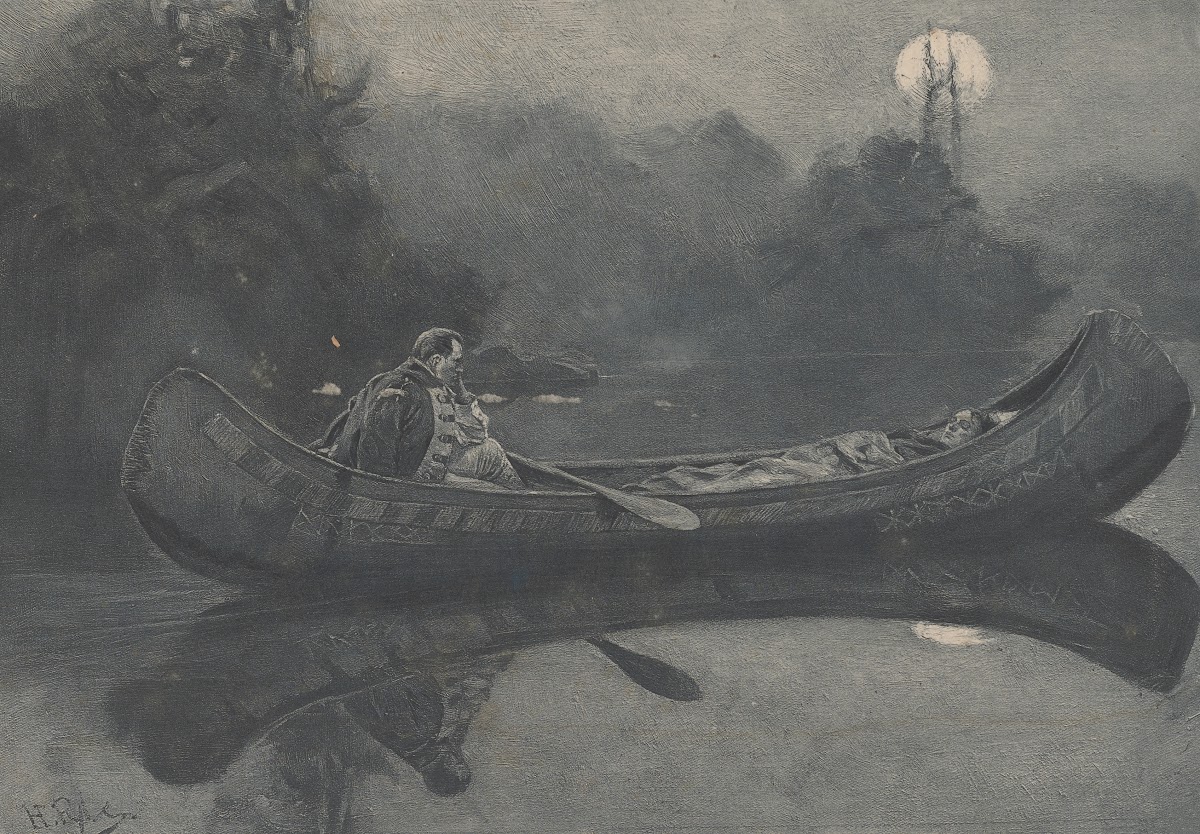 A wounded enemy 1893