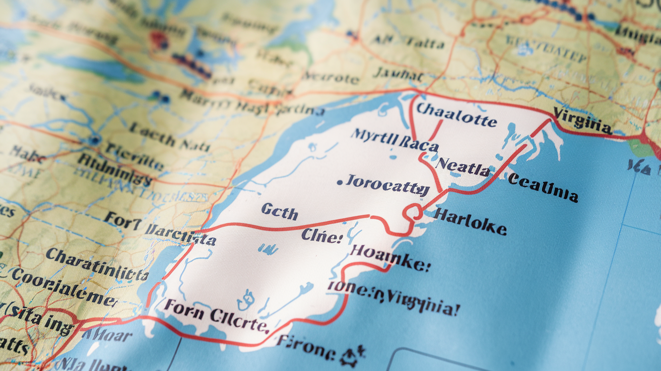 Distance and Travel Tips: Myrtle Beach to West Virginia