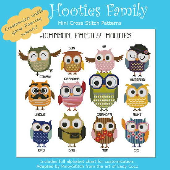 CMP X237 Hooties Family