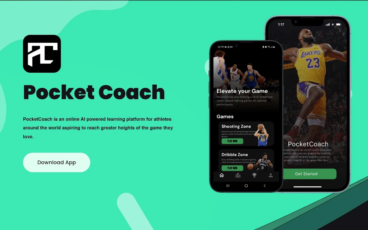 Captura de PocketCoach