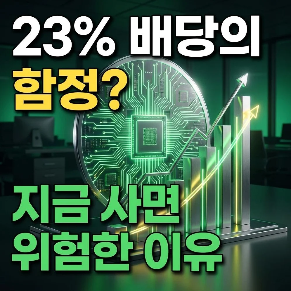 SK하이닉스 배당 23%의 유혹, 초보 투자자가 100% 손해 보는 결정적 착각