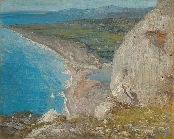 The coast of Lebanon