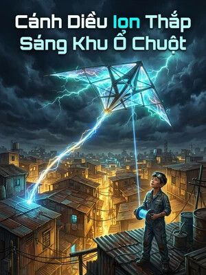 Bìa truyện Cánh Diều Ion Thắp Sáng Khu Ổ Chuột