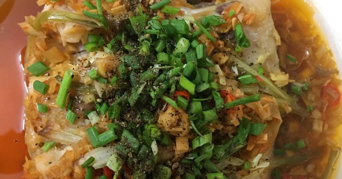 Cá diêu hồng hấp sa tế