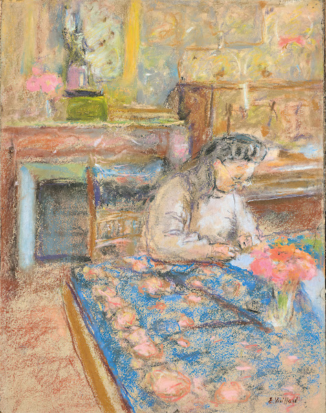 Madame Vuillard écrivant Vaucresson 1920 1924