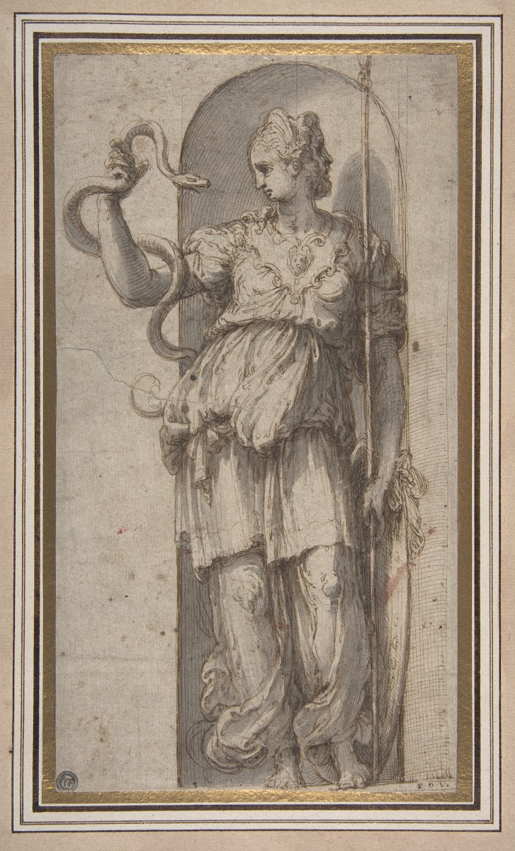 Study for Allegorical Figure of Prudence 150147