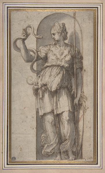 Study for Allegorical Figure of Prudence 150147