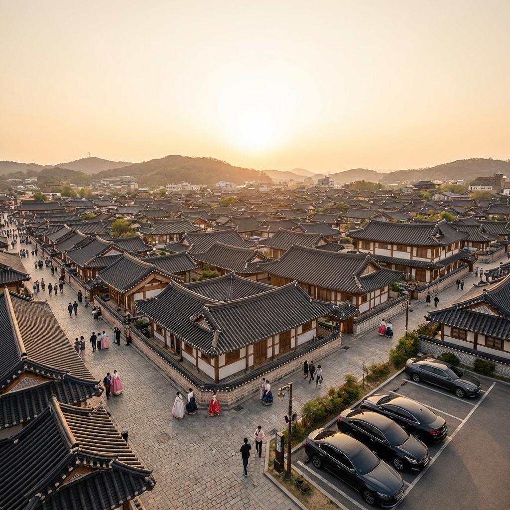 전주 한옥마을 주차 완벽 해법: 주차 명당 & 대중교통 꿀팁
