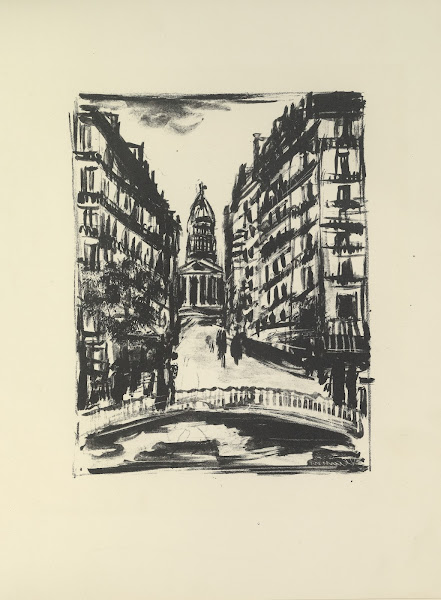 De Vlaminck  Rue Soufflot 1927