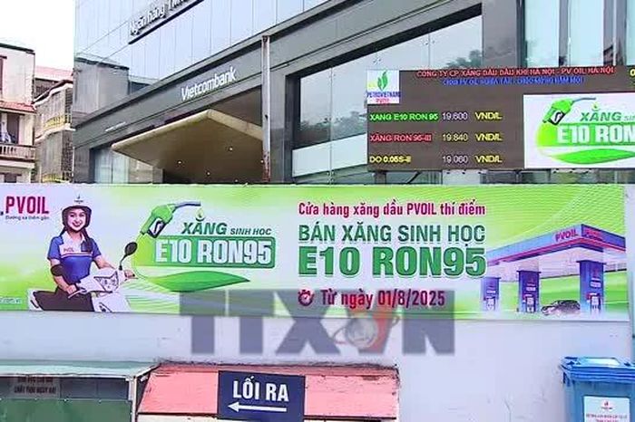 Từ 1/6, xăng sinh học E10 chính thức được phân phối trên toàn quốc - Báo VietnamPlus