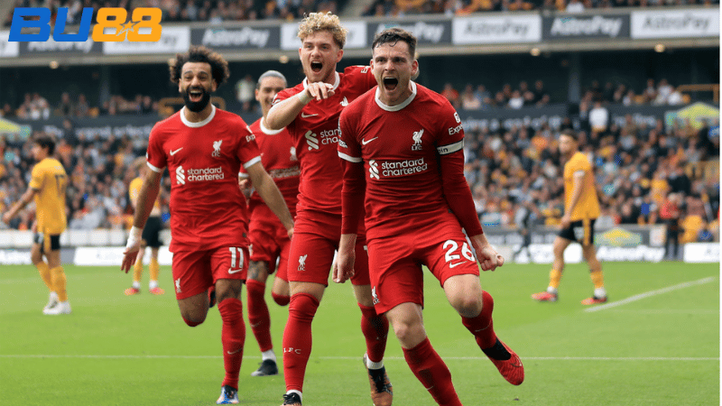 Phong độ gần đây của Liverpool- Wolves 