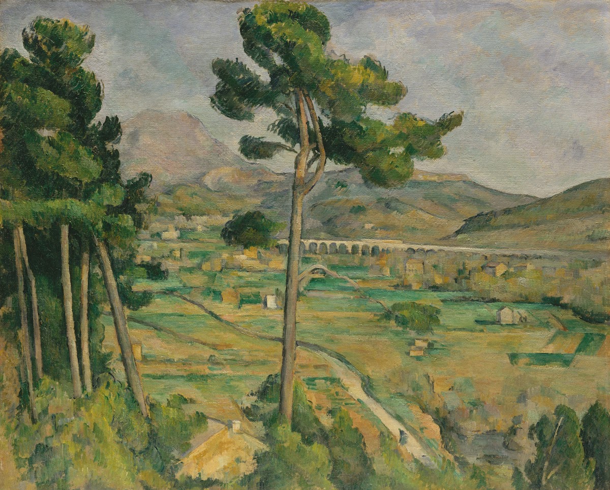Mont Sainte Victoire and the Viaduct of the Arc River Valley 188285