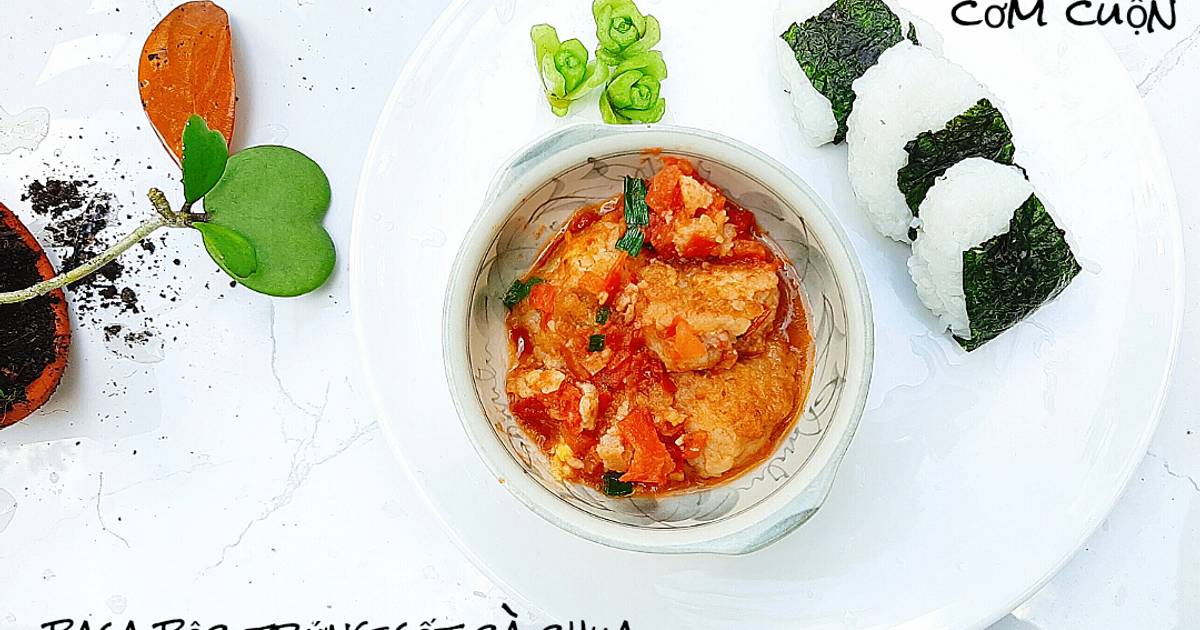 Cá basa bộc trứng sốt cà