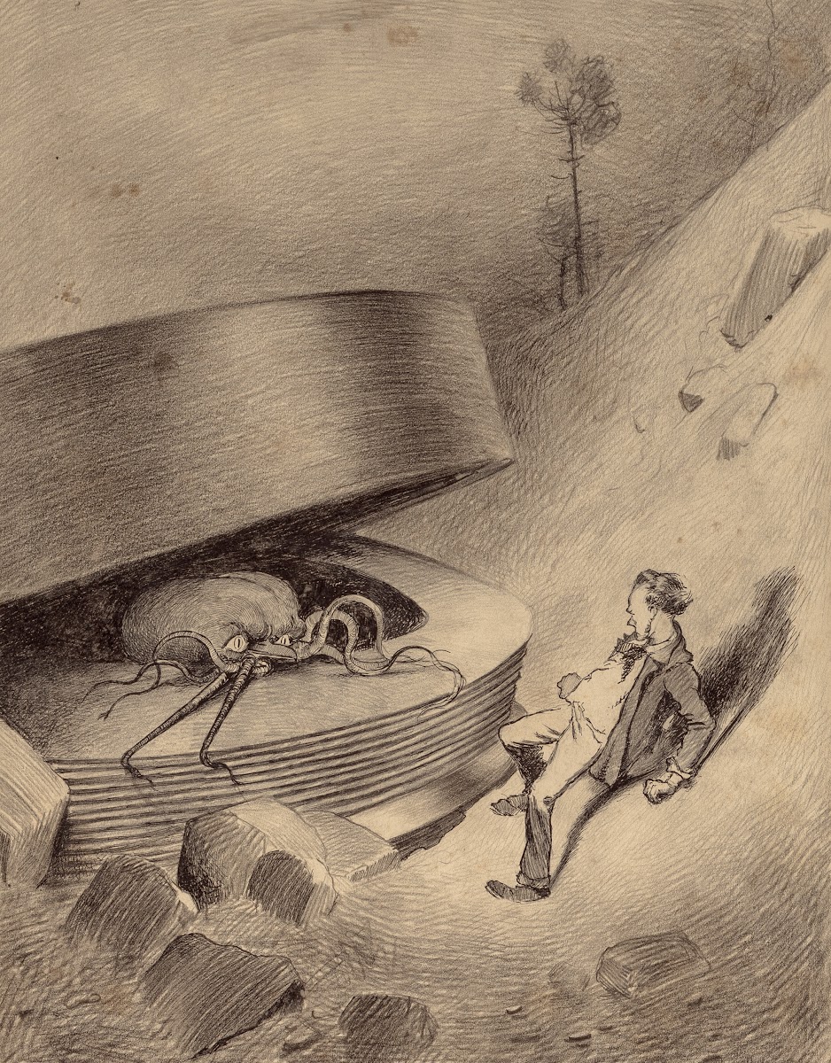 Martian Emerges 1906