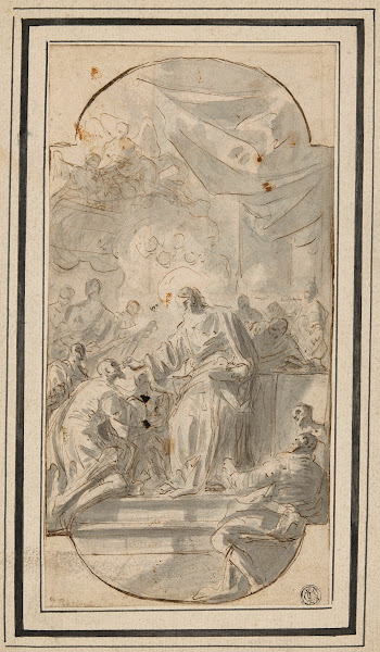 Christ Giving Communion The Institution of the Eucharist