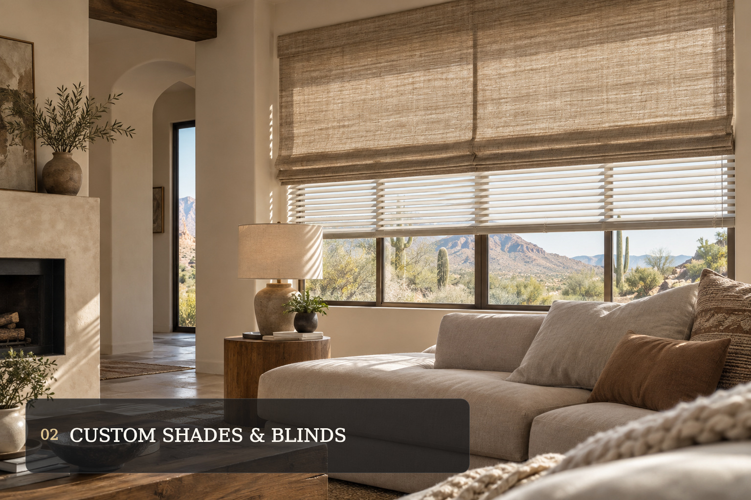 Custom Shades & Blinds