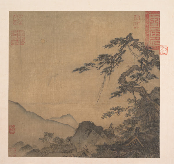 Landscape with great pine 13th Century