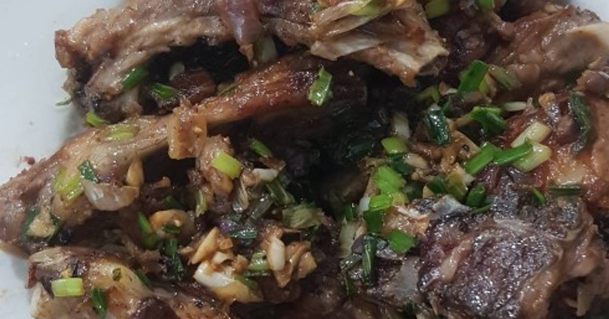 Sườn chiên nước mắm