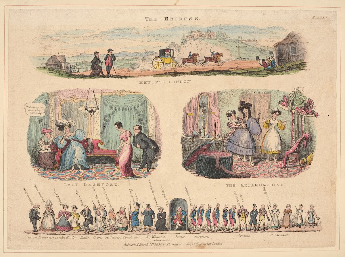 The heiress 1830