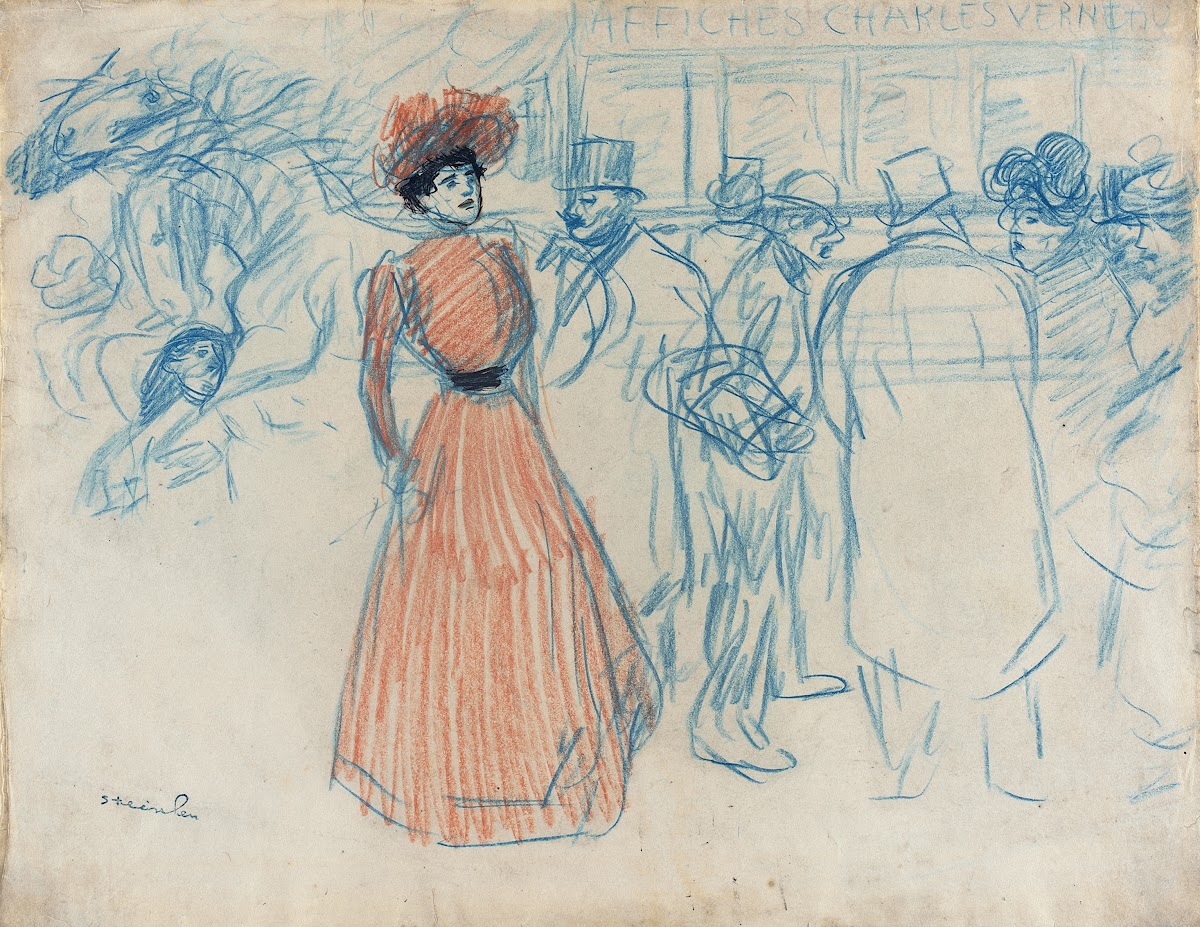 Woman at the Bus Stop