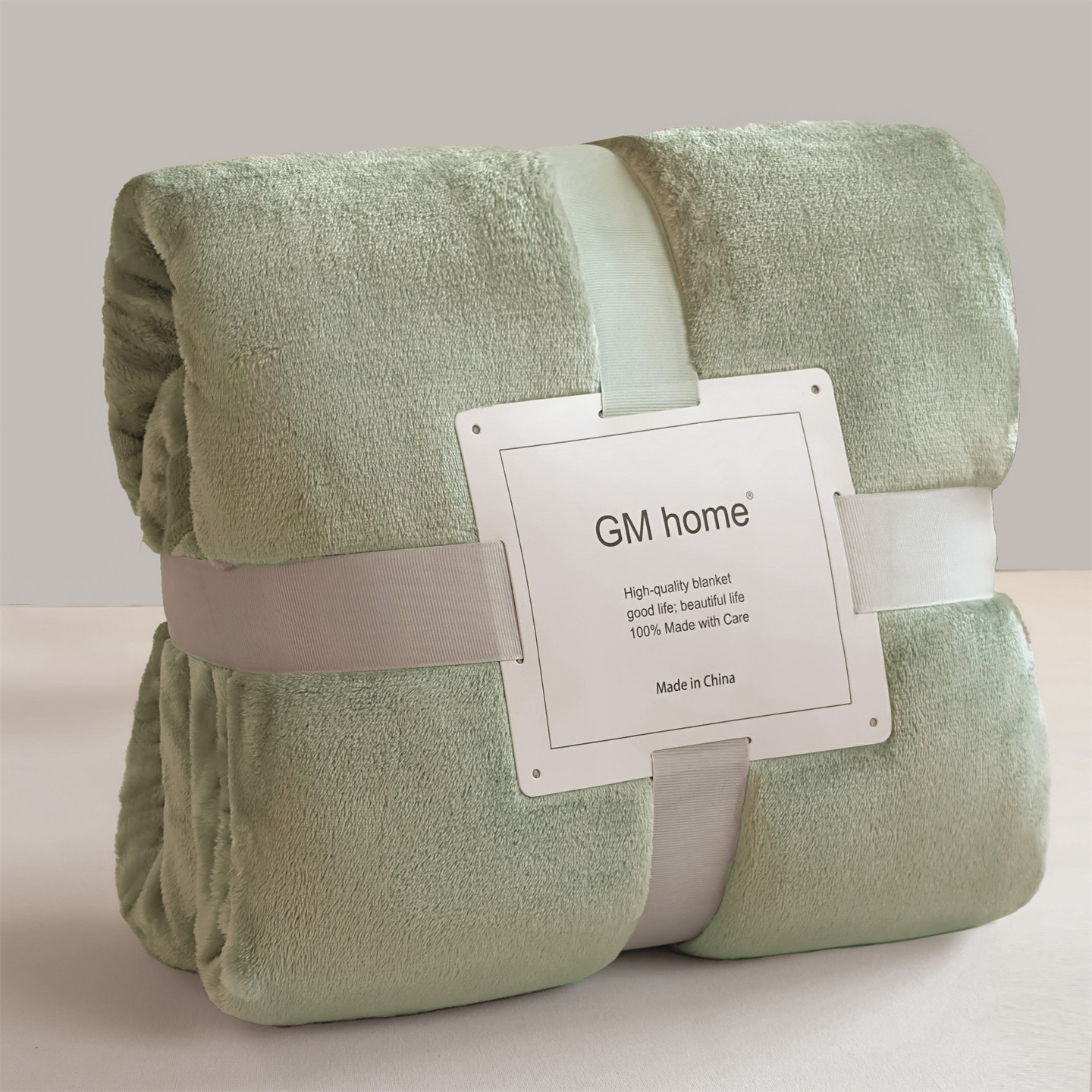 Fluffy Flannel Throw Blanket, extra soft