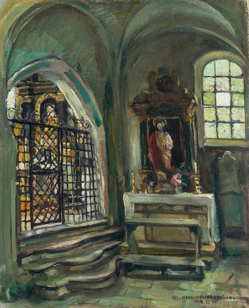 Im Münster Frauenchiemsee 1915