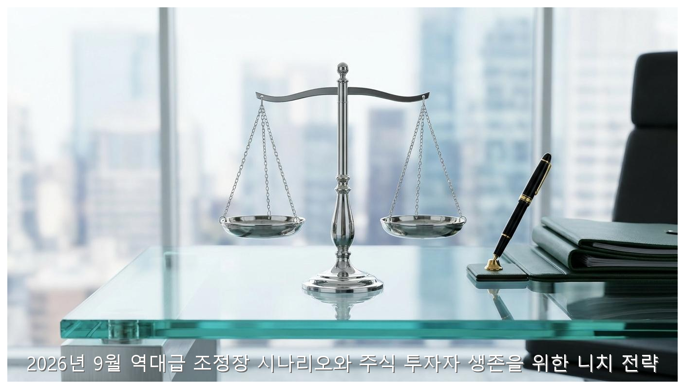 2026년 9월 역대급 조정장 시나리오와 주식 투자자 생존을 위한 니치 전략 핵심 안내 및 분석 인포그래픽 (3)