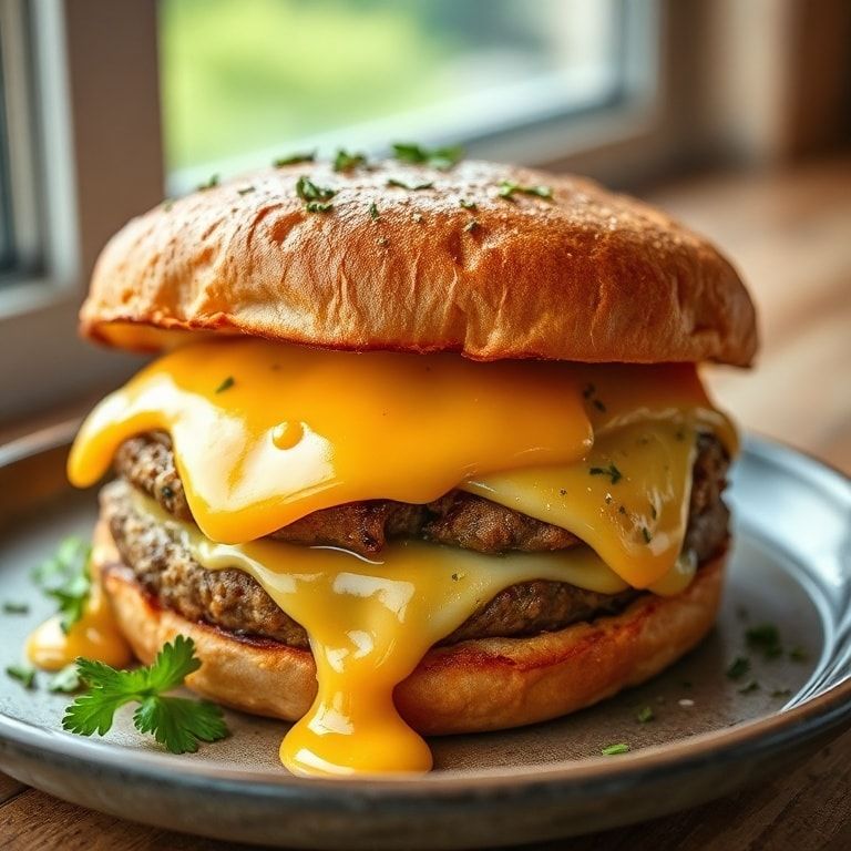 Classic Patty Melt Recipe with Cheddar and Provolone Cheese: Easy Homemade Melt