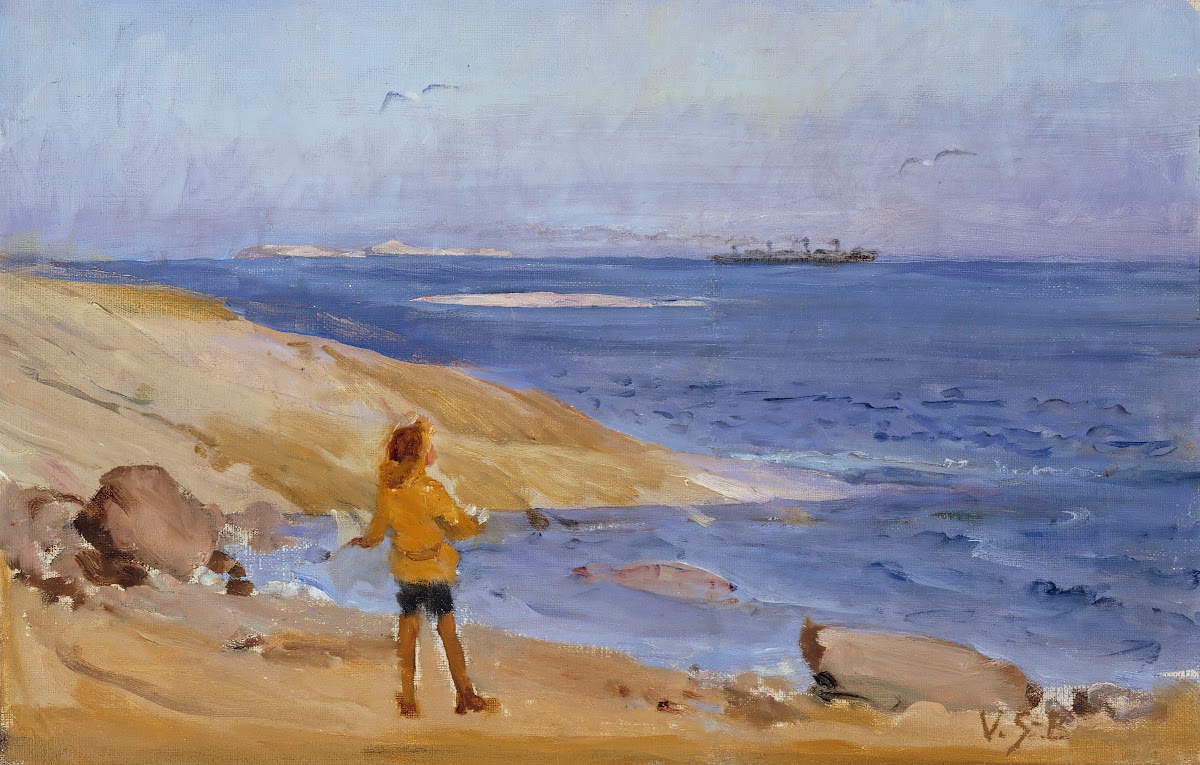 Antti on a Rocky Beach 1908   1915