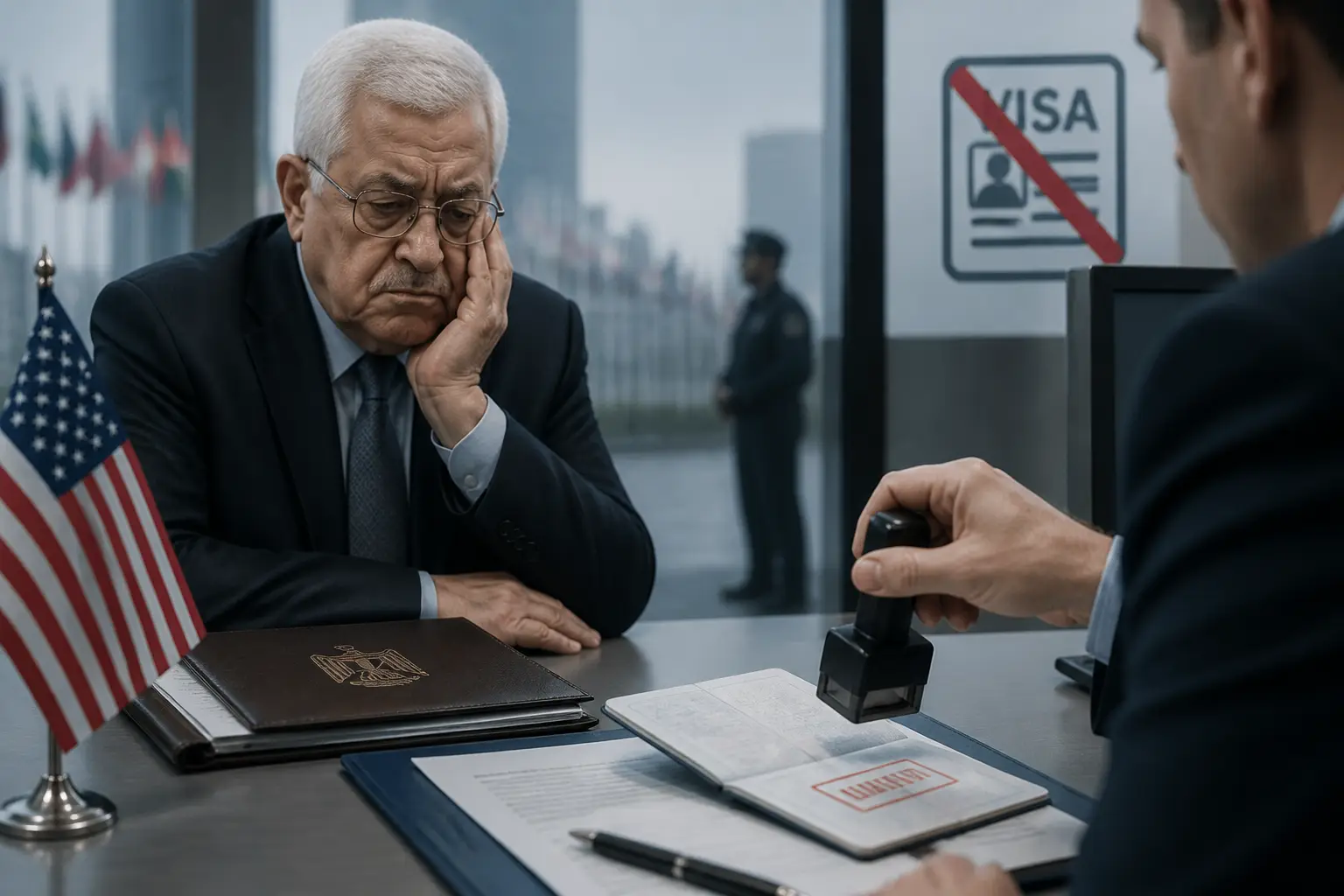 Editorial image for US denies Palestinian leader visa for second year in a row
