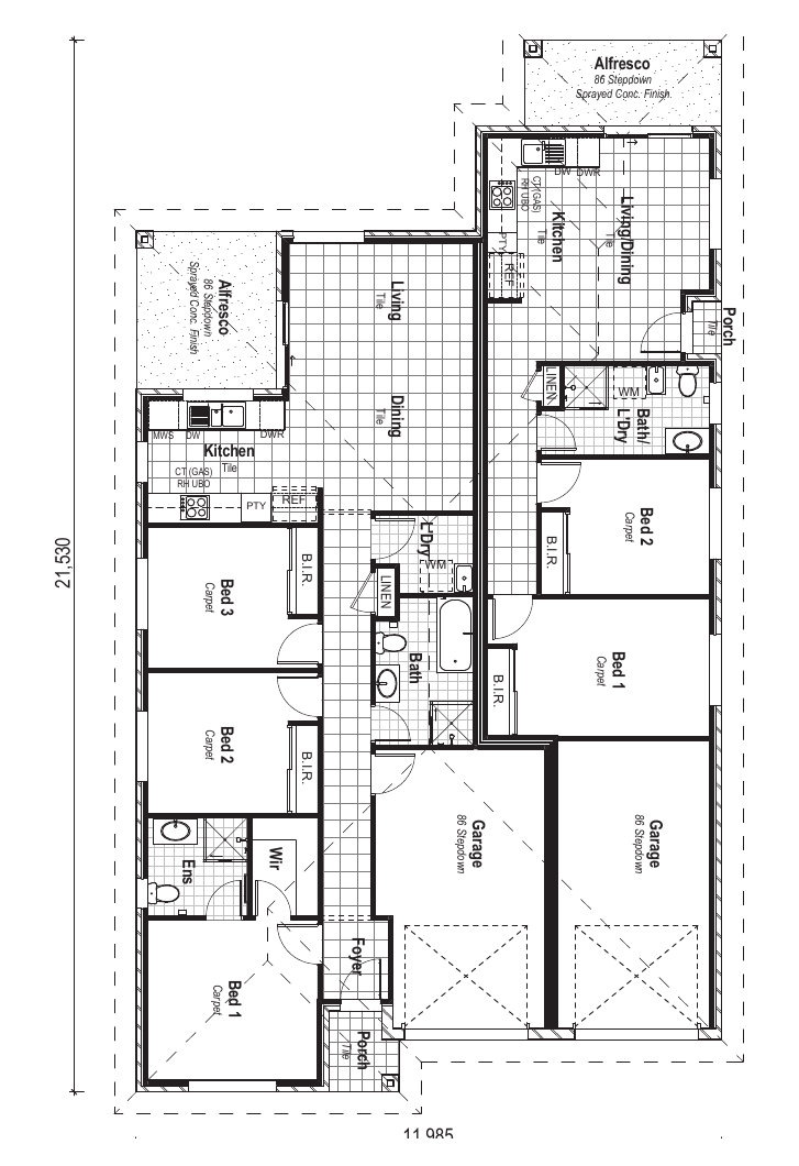 Dual Key Investment Property in Warnervale, NSW | Aus Investment Properties - Floor Plan 1
