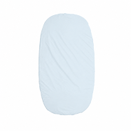 Fitted sheet for trundle bed Twins 90x50 Organic (premium calico) blue
