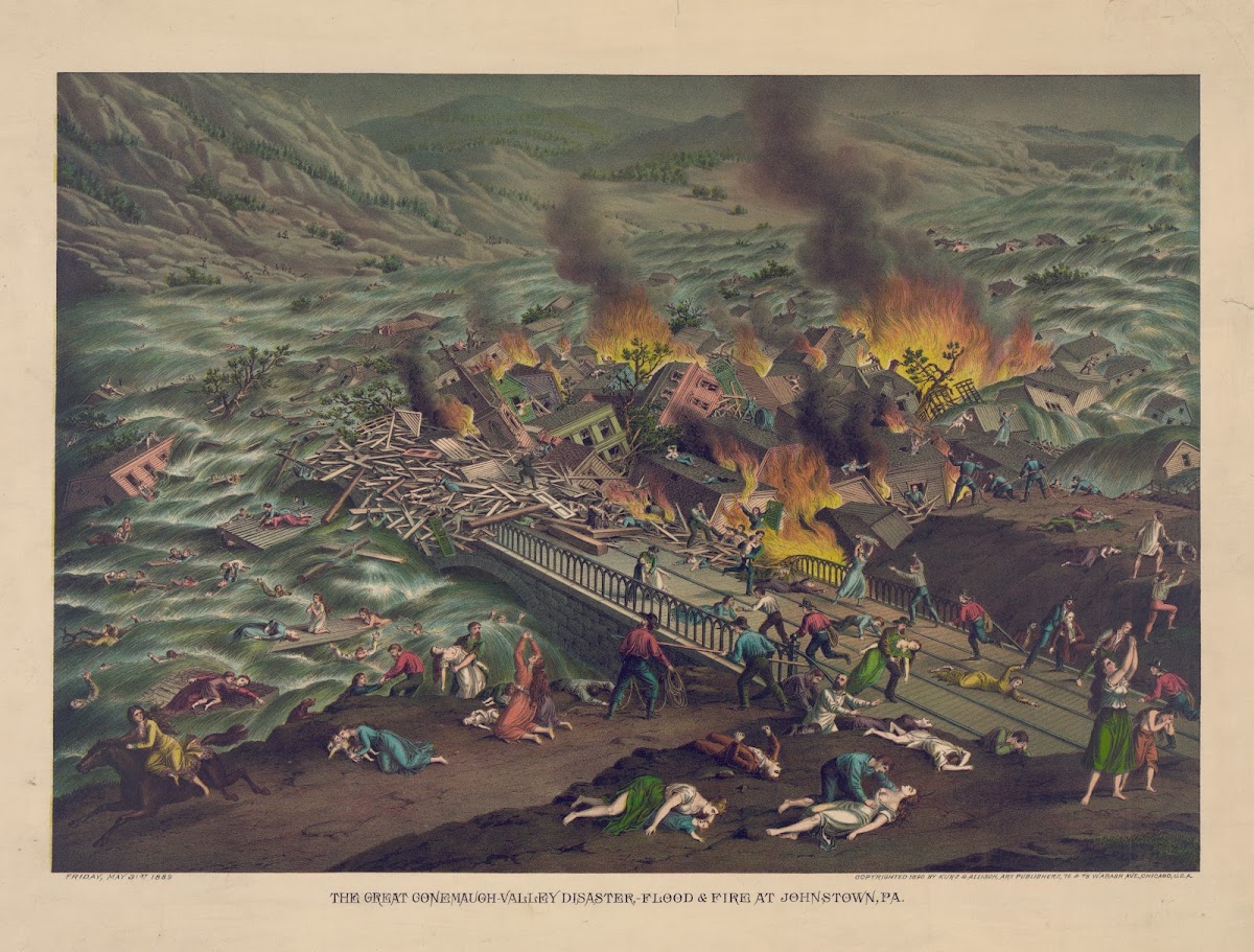 The great Conemaugh Valley disaster flood 1892