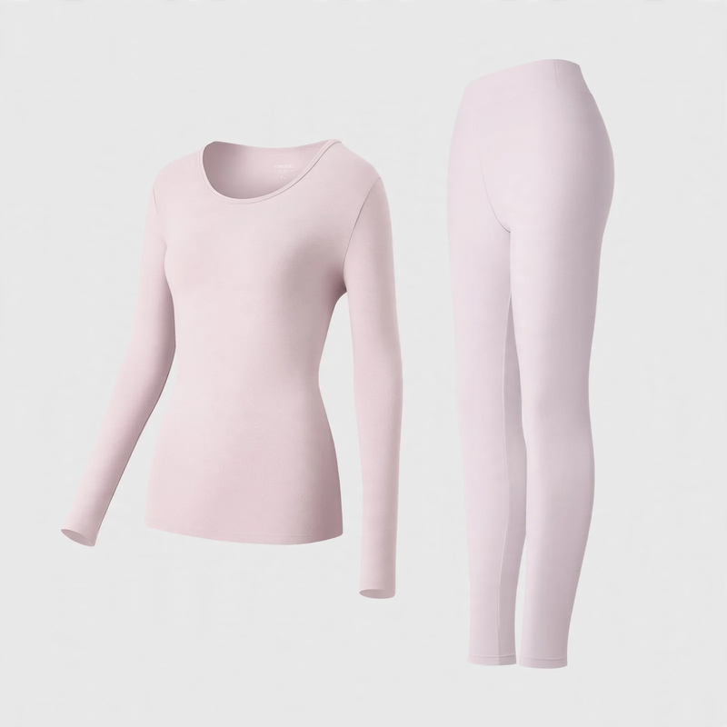Antibacterial cotton thermal underwear set