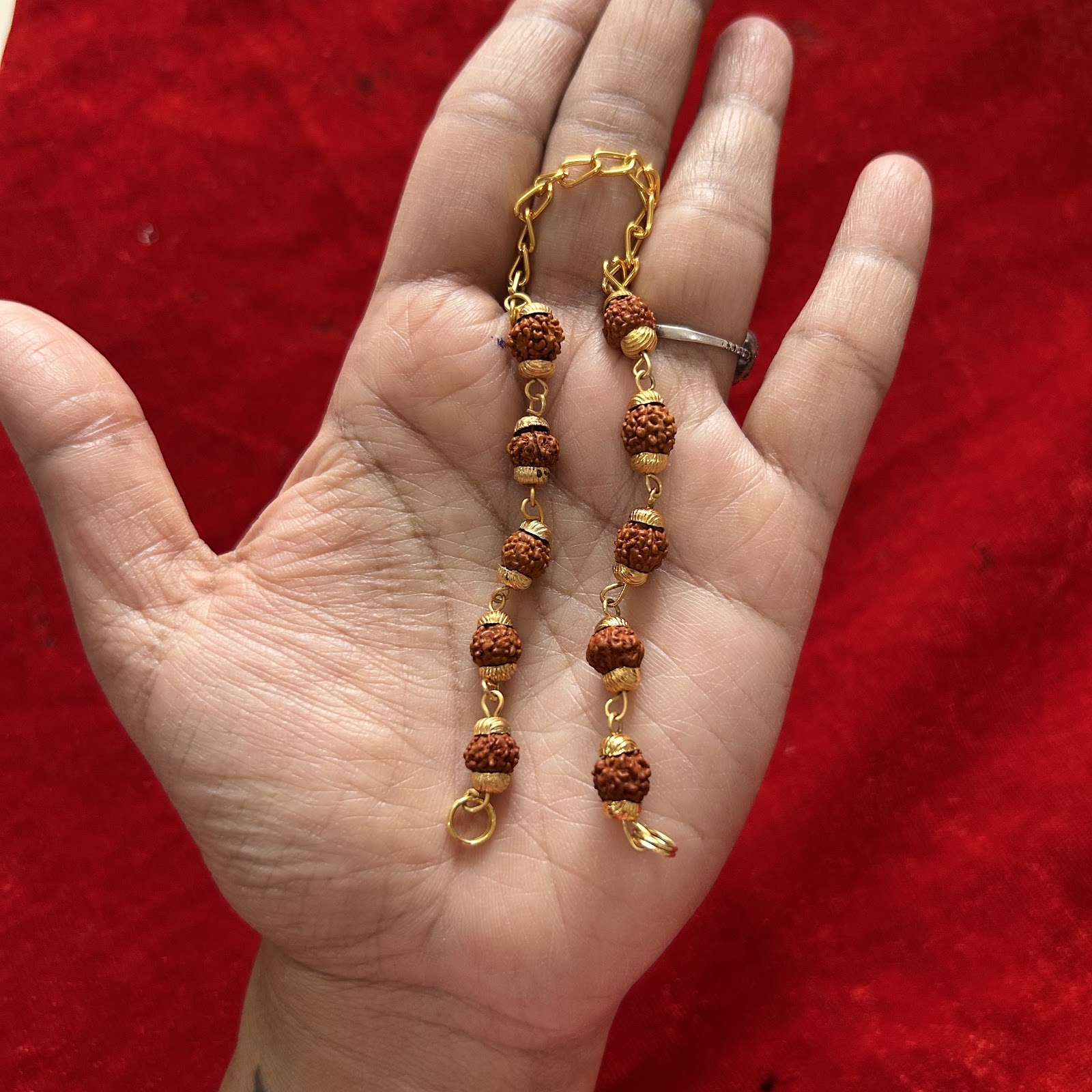 Rudraksh Braceklet Chain (pack of 1)