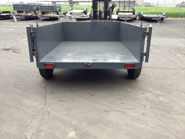 6' x 8' x 24" Eagle Dump Trailer Single Axle 5.2K