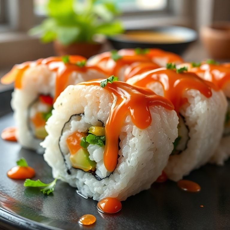 Sushi Rolls for Beginners Step-by-Step Guide: Simple, Homemade, Quick & Delicious finished
