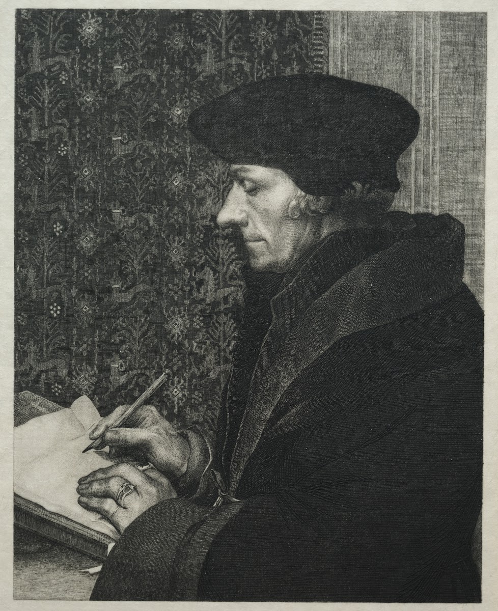 Erasmus after Holbein 1863